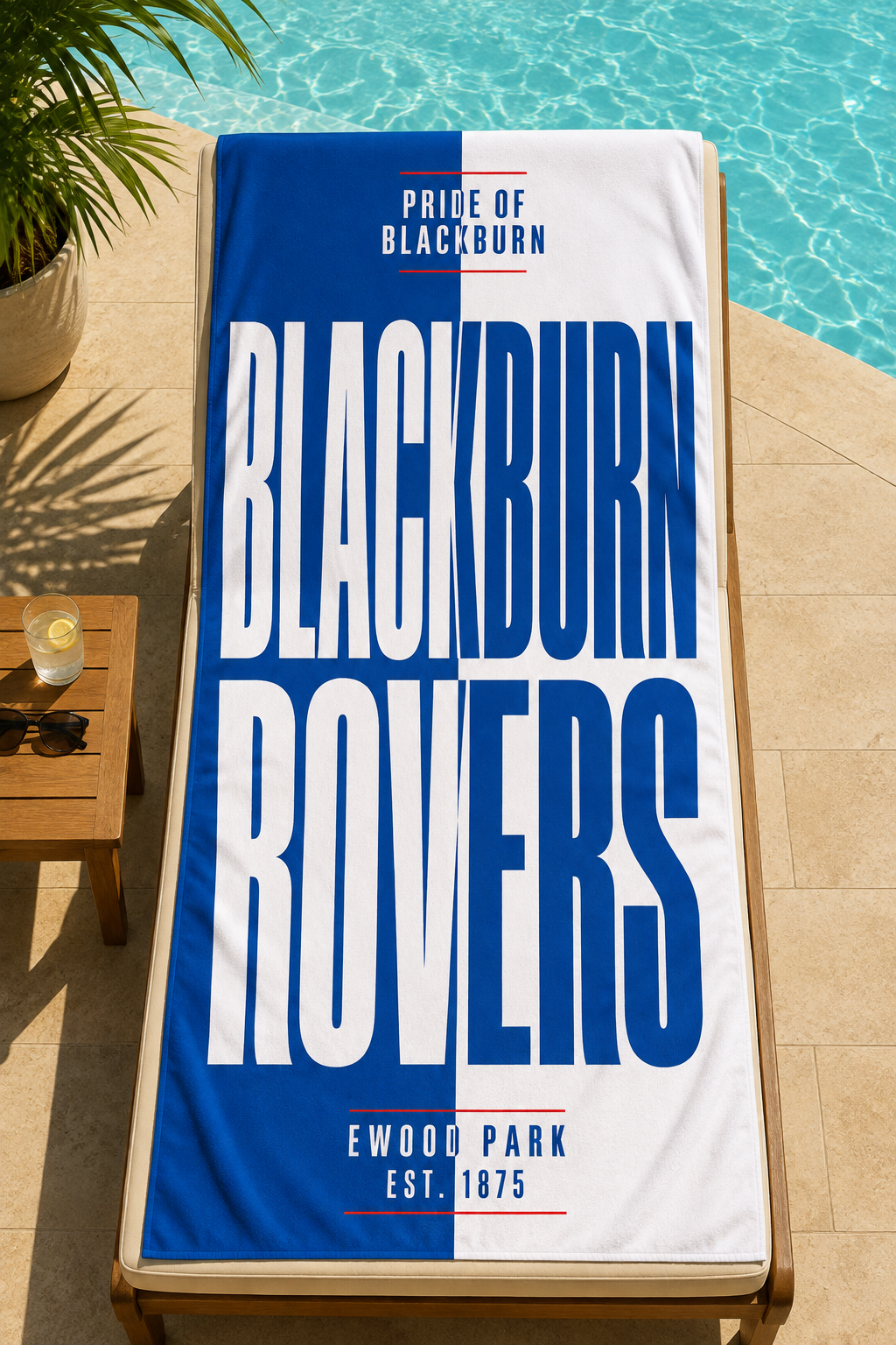 Blackburn FC Beach Towel