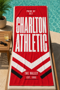 Charlton Athletic FC Beach Towel