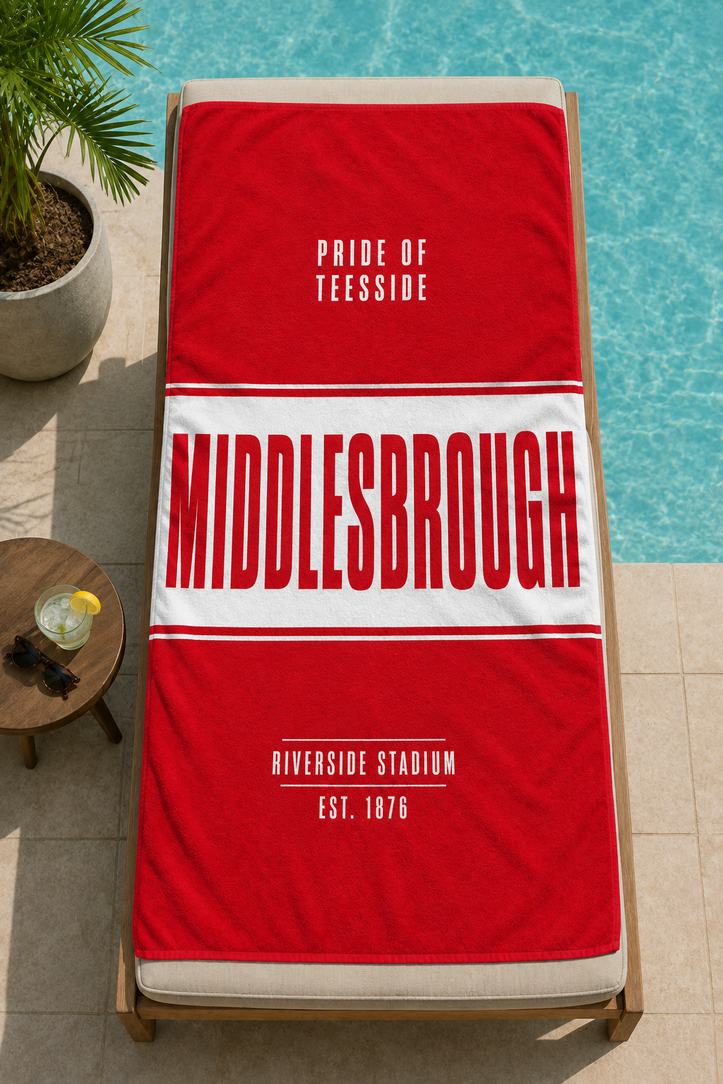 Middlesbrough FC Beach Towel