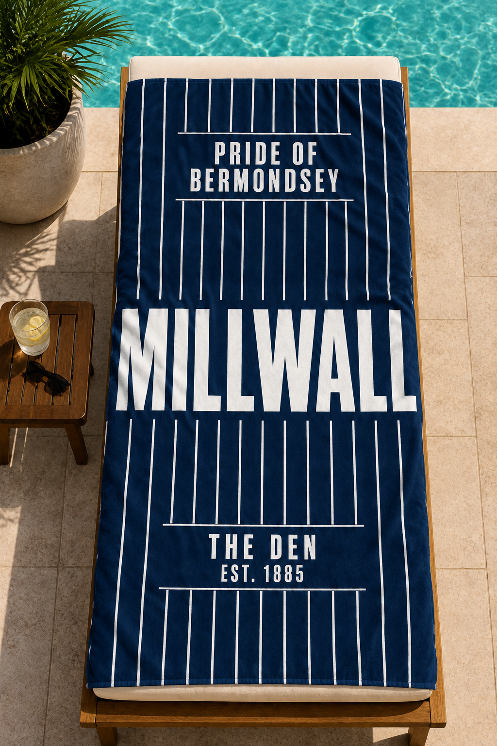 Millwall FC Beach Towel
