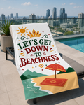 Let’s Get Down to Beachness Oversized Beach Towel