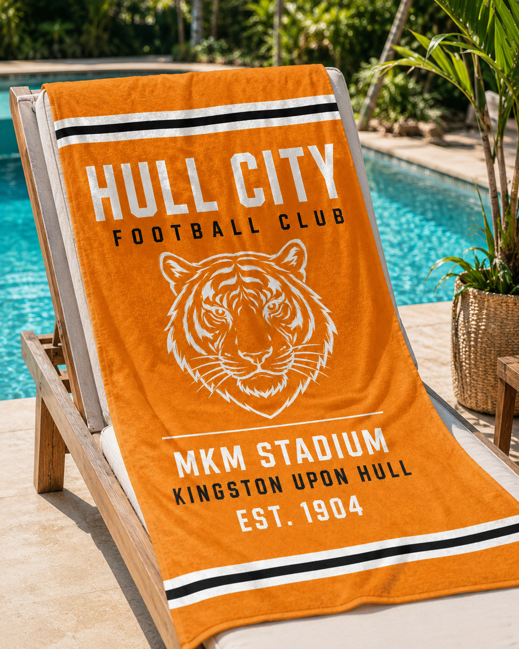 Hull City Beach Towel