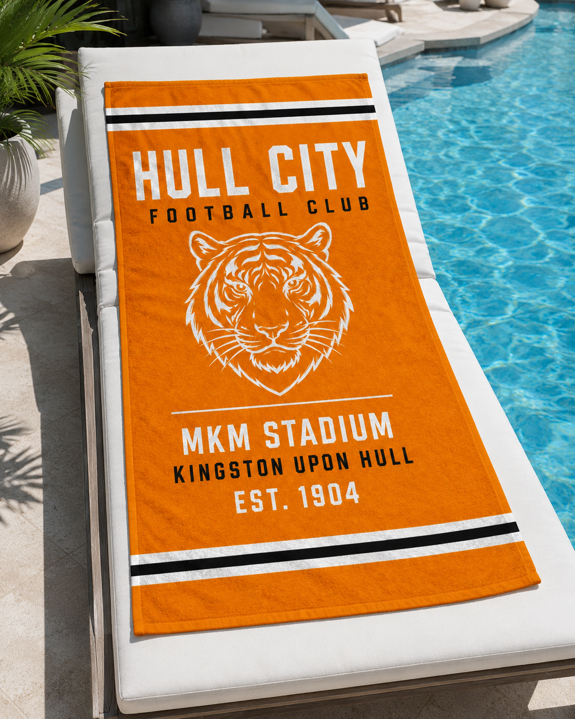 Hull City Beach Towel