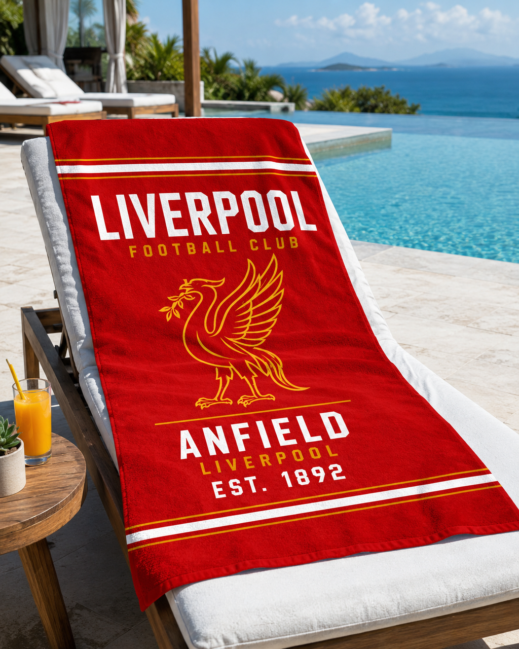 Liverpool Beach Towel