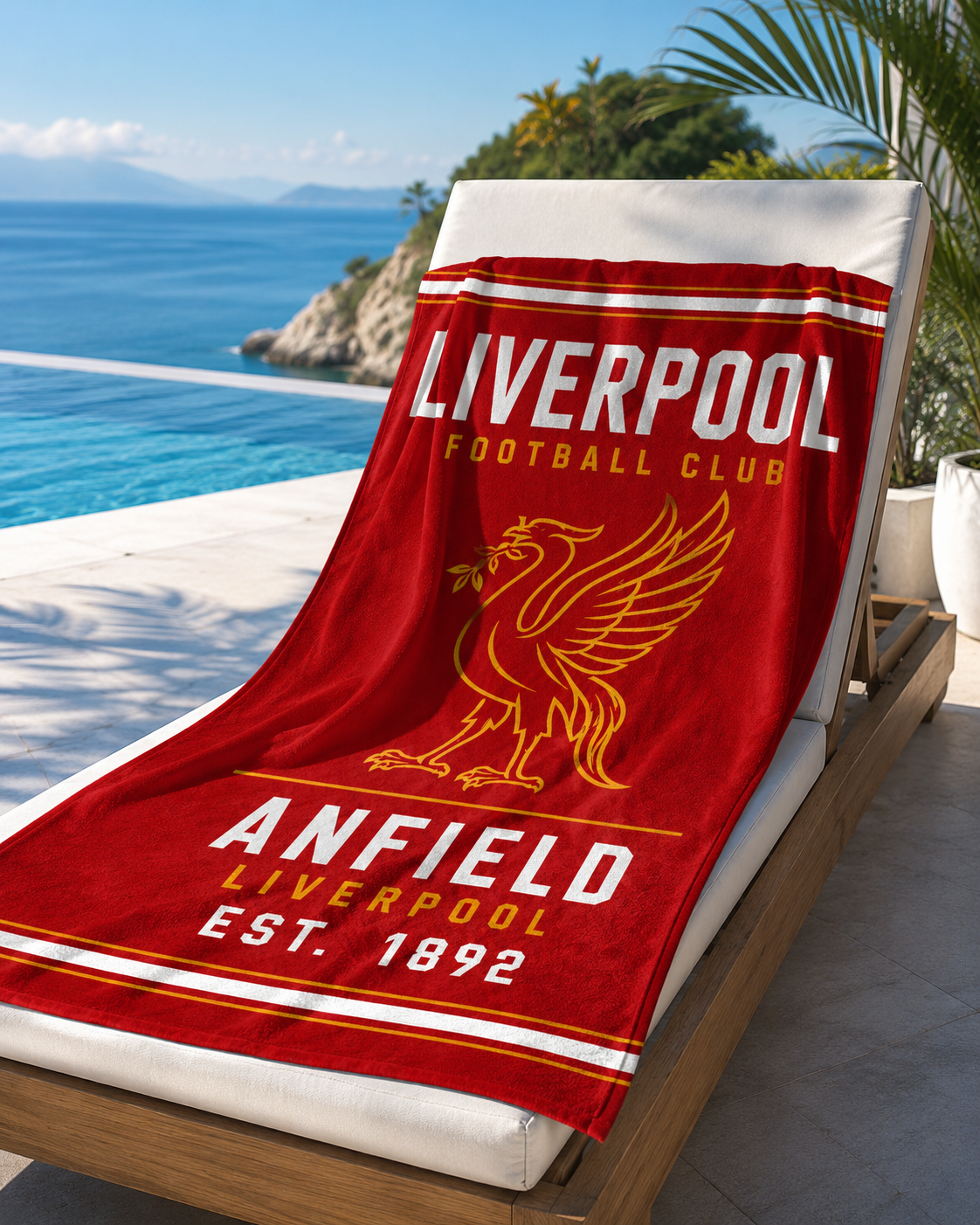 Liverpool Beach Towel