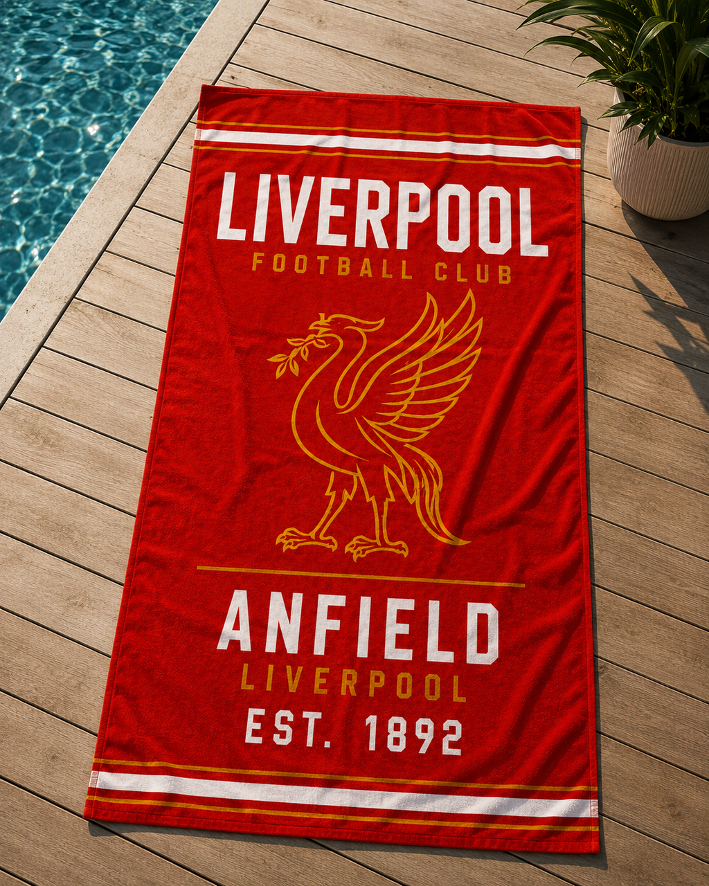 Liverpool Beach Towel