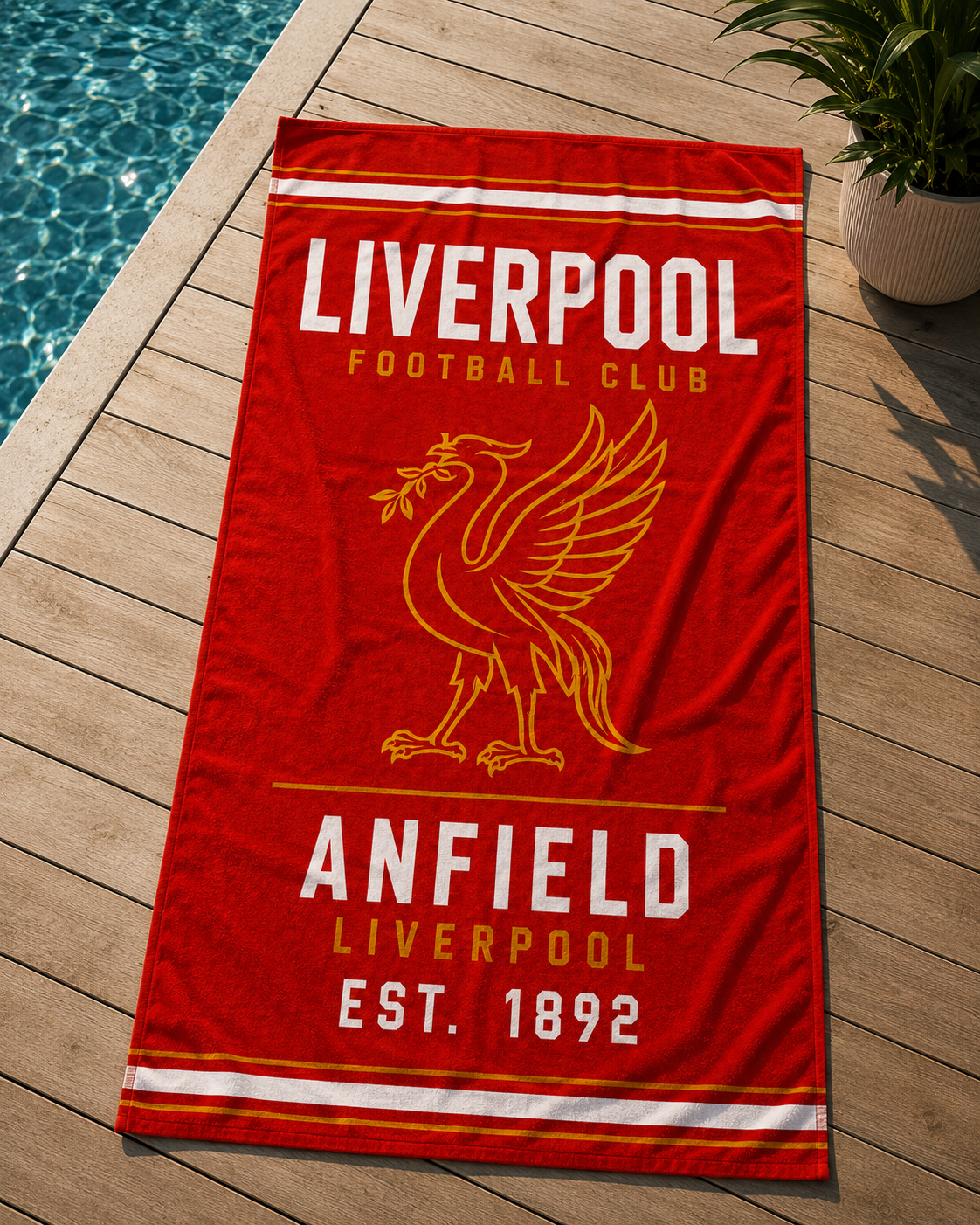 Liverpool Beach Towel