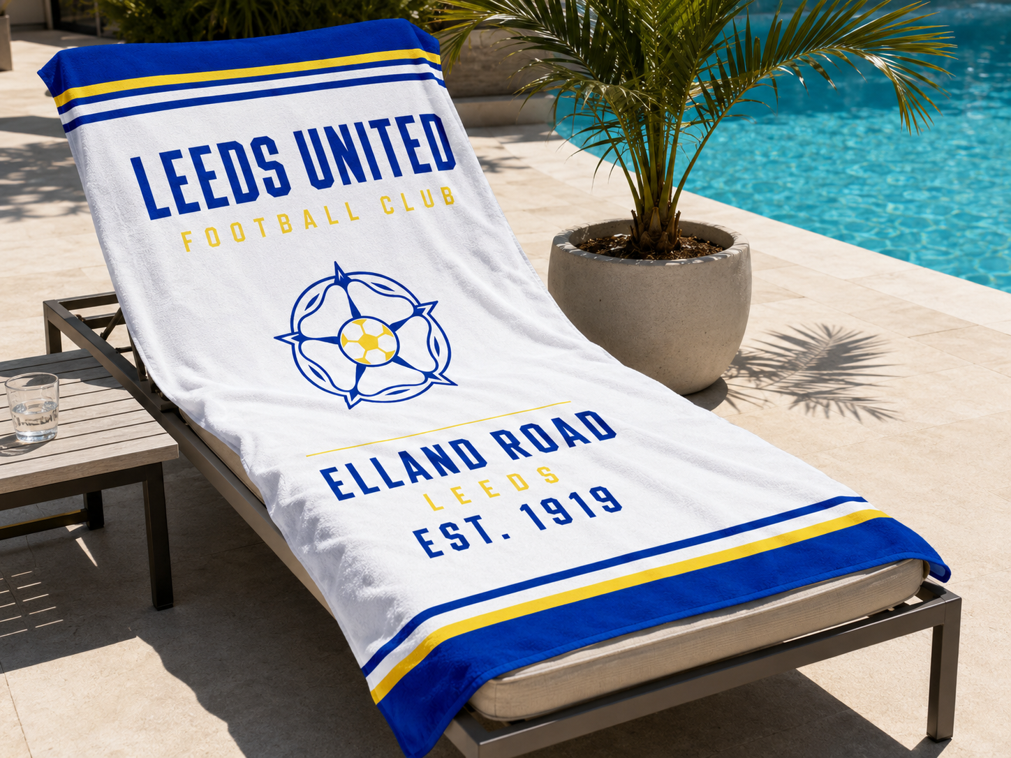 Leeds United Beach Towel