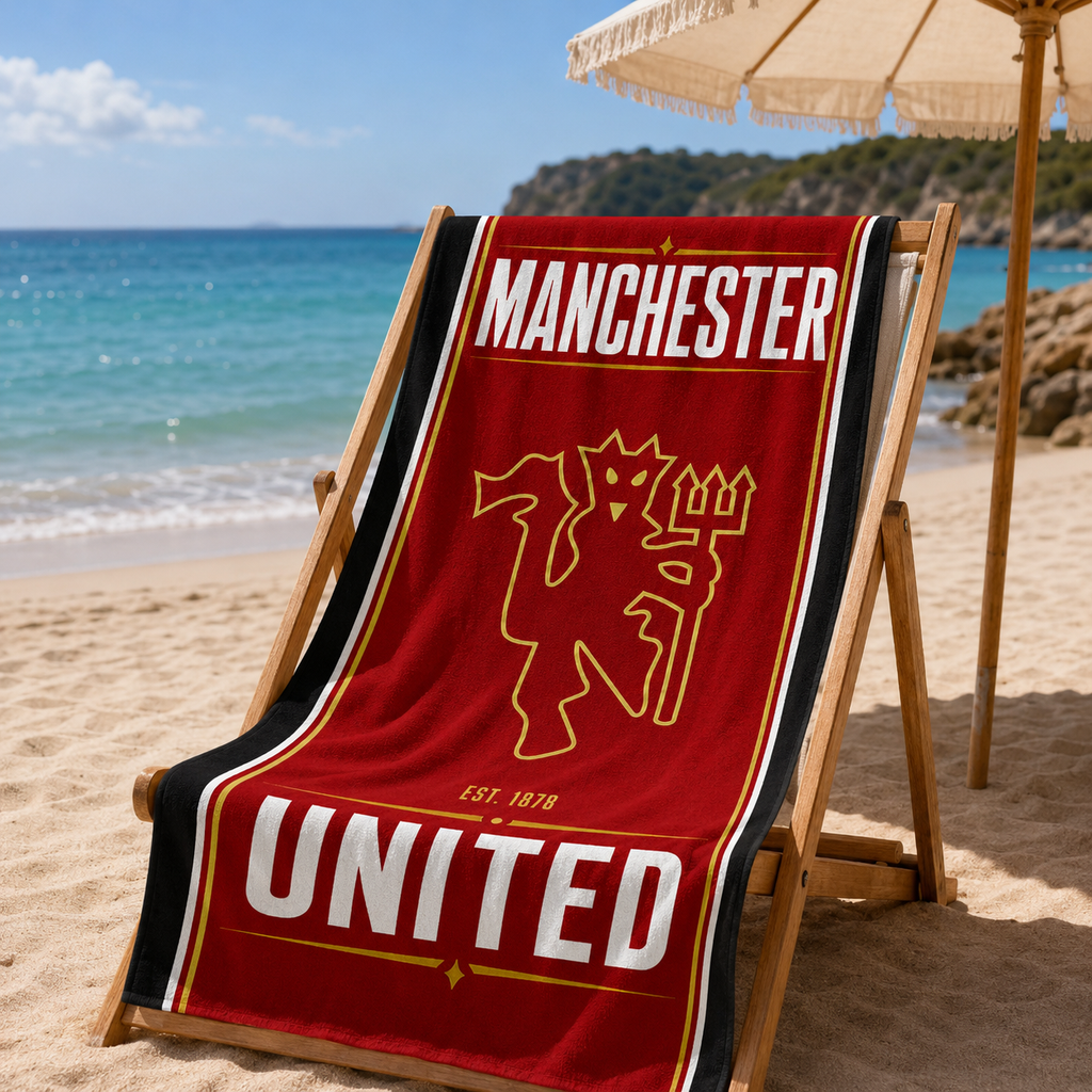 Manchester United Beach Towel