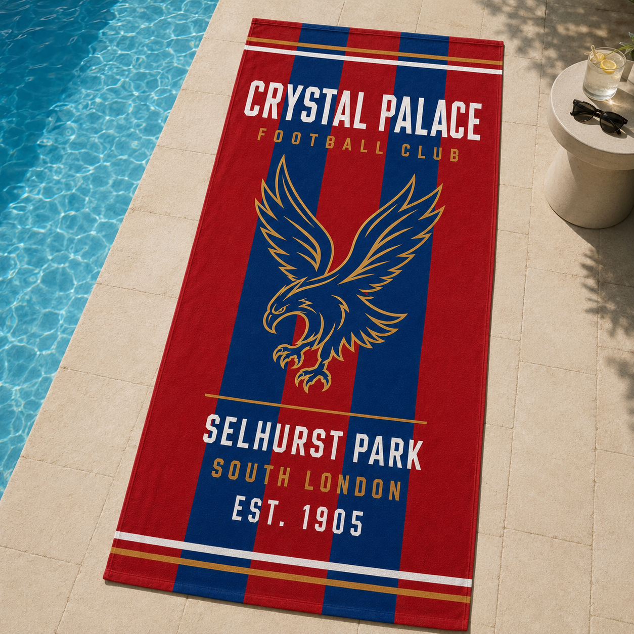 Crystal Palace Beach Towel