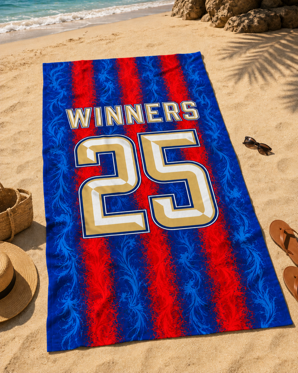 Crystal Palace FA Cup Winners Beach Towel