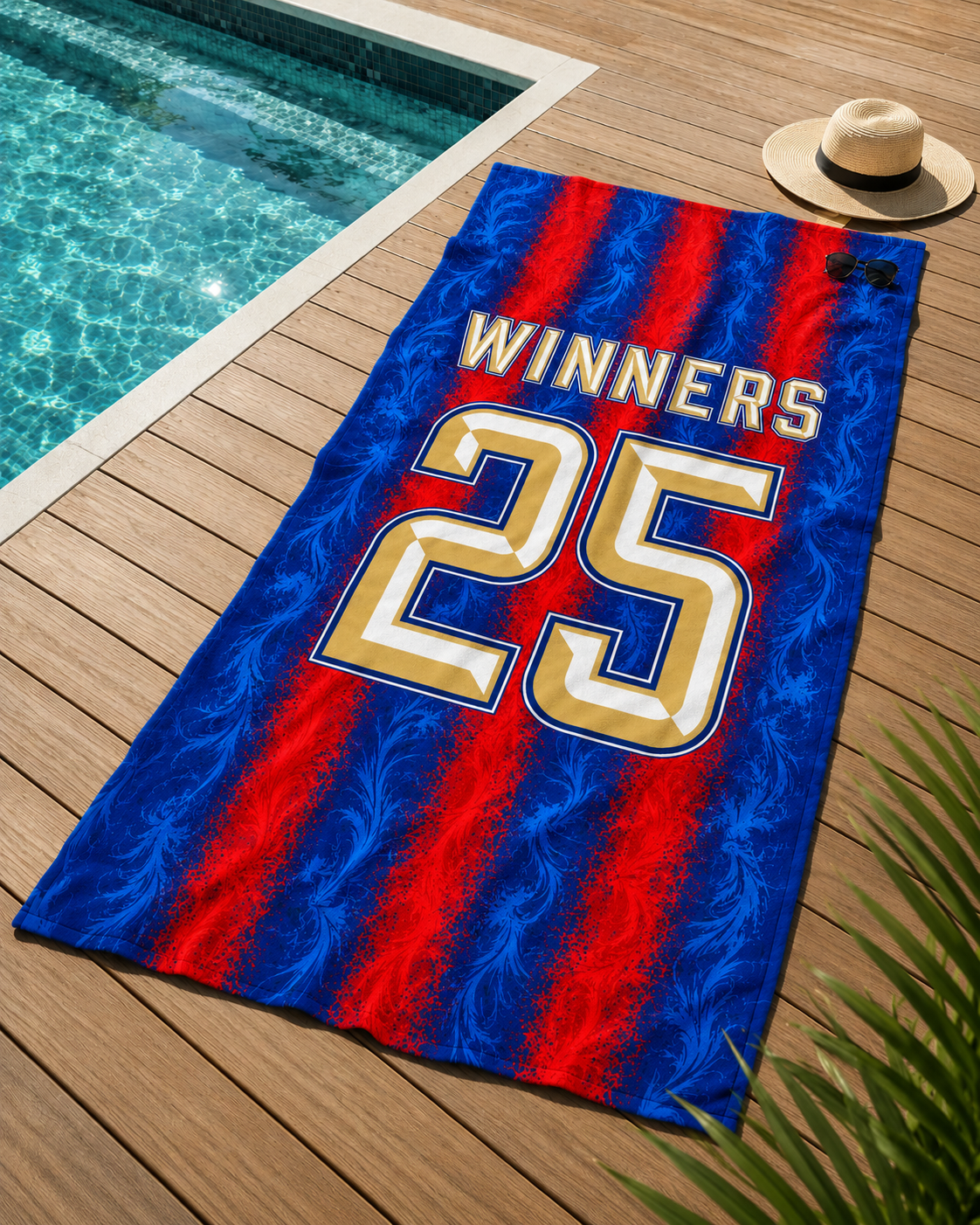 Crystal Palace FA Cup Winners Beach Towel