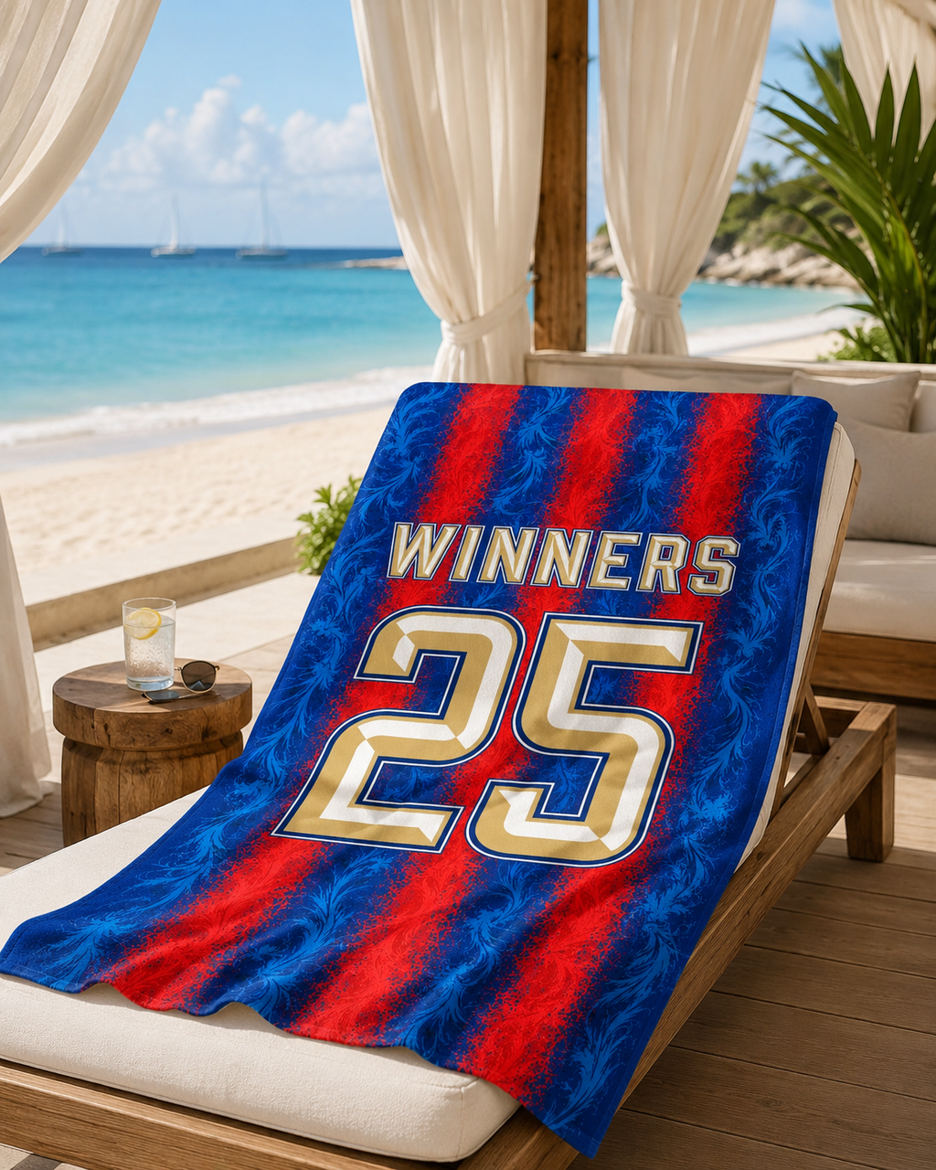 Crystal Palace FA Cup Winners Beach Towel