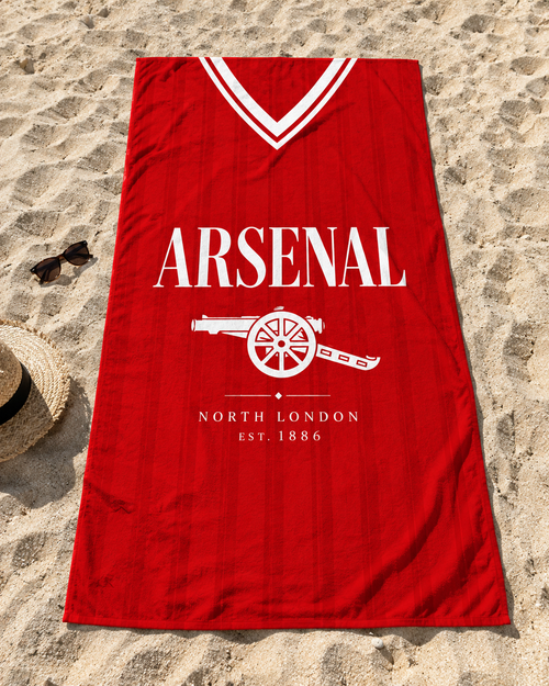 Arsenal Retro Oversized Beach Towel