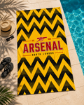 Arsenal Retro Oversized Beach Towel