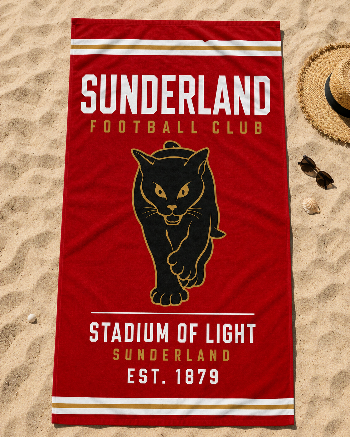 Sunderland Beach Towel