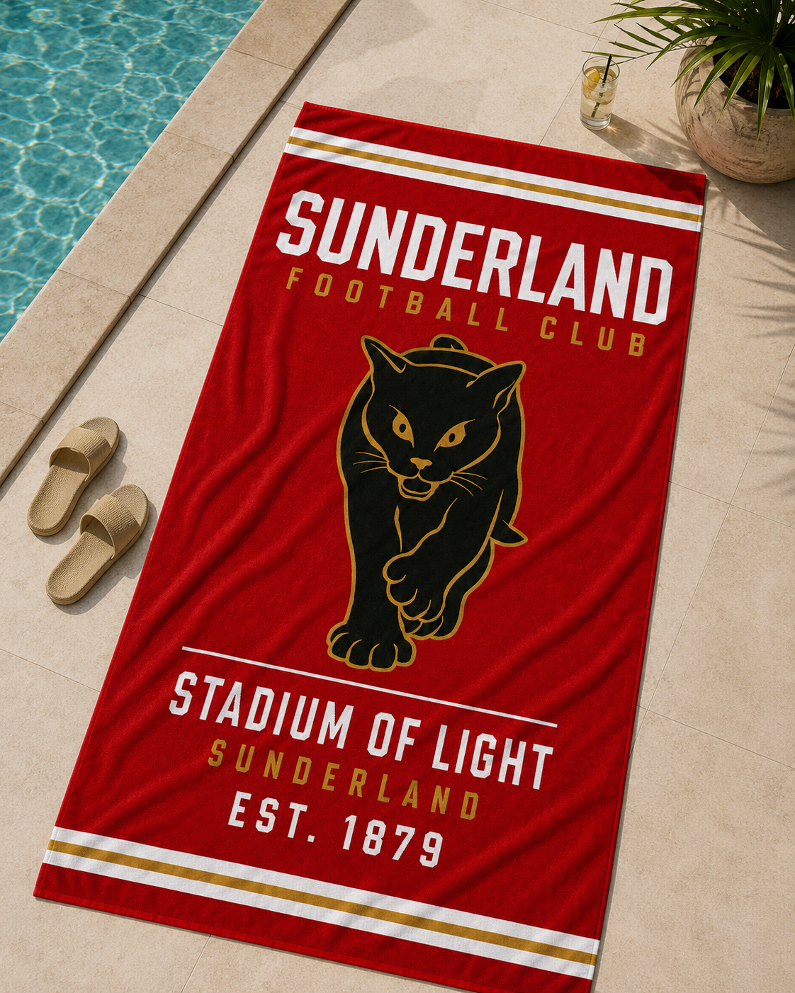 Sunderland Beach Towel
