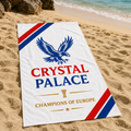 Crystal Palace FC Champions of Europe Beach Towel