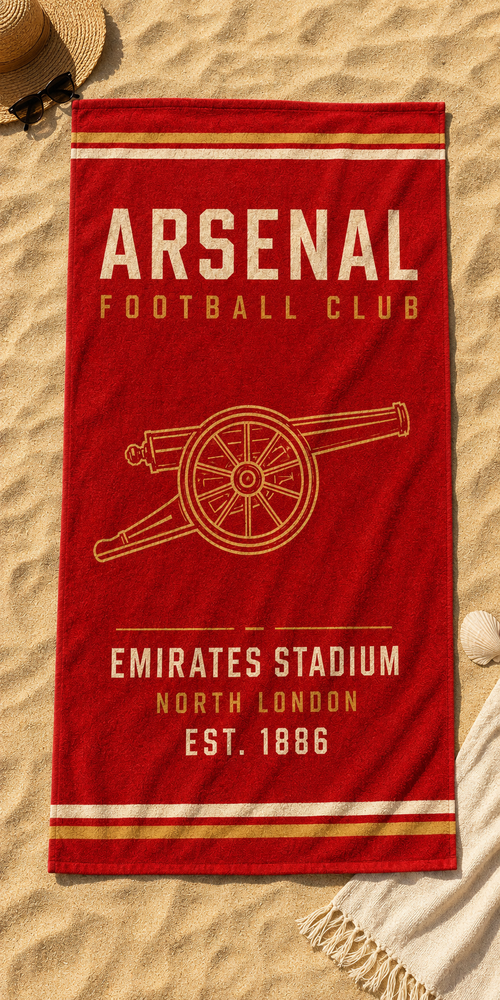 Arsenal Beach Towel