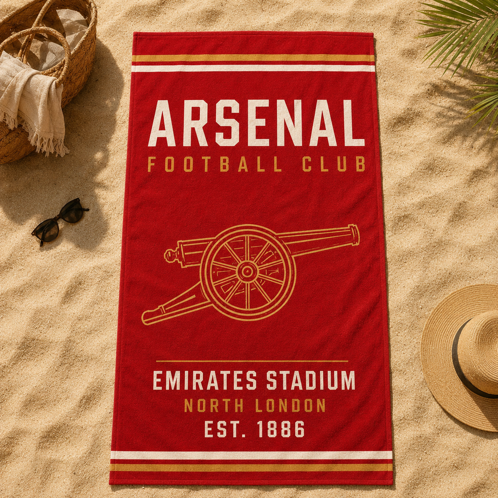 Arsenal Beach Towel
