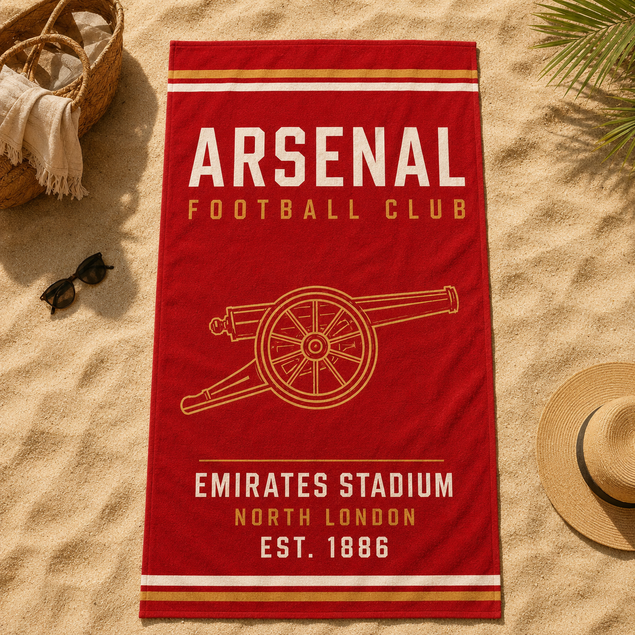 Arsenal Beach Towel