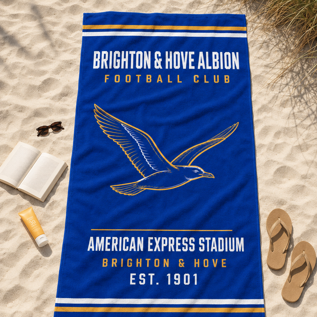 Brighton & Hove Albion Beach Towel