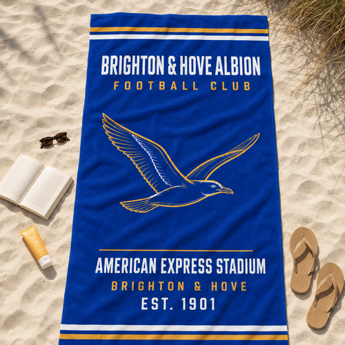Brighton & Hove Albion Beach Towel