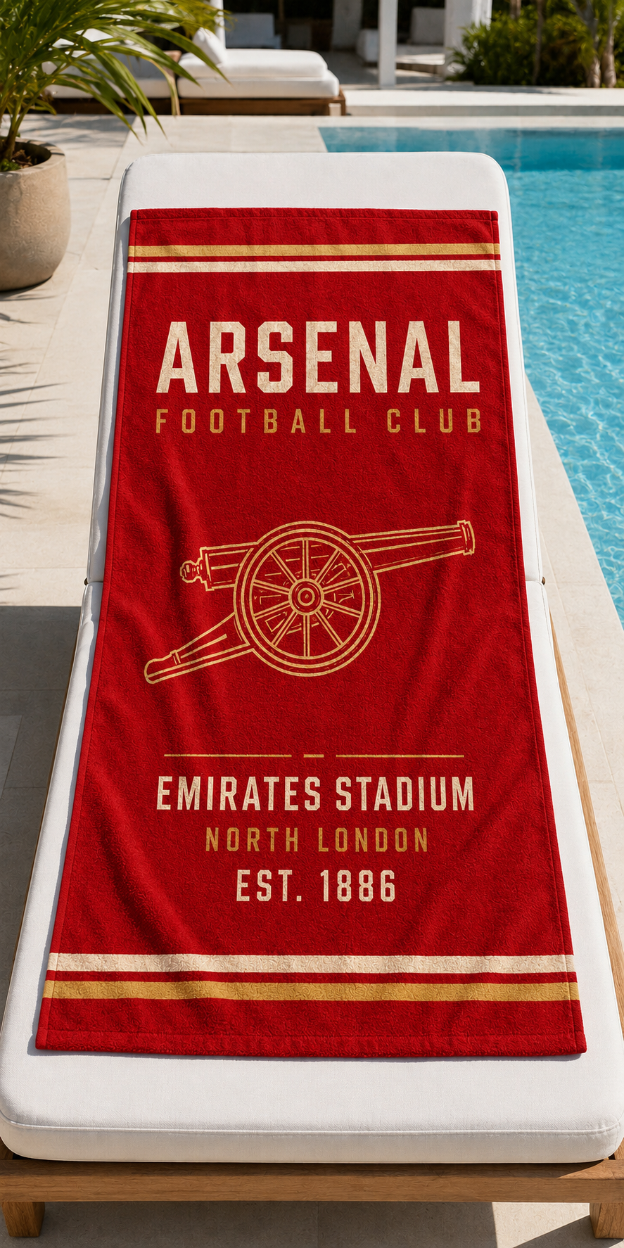 Arsenal Beach Towel