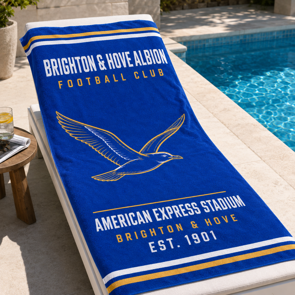 Brighton & Hove Albion Beach Towel