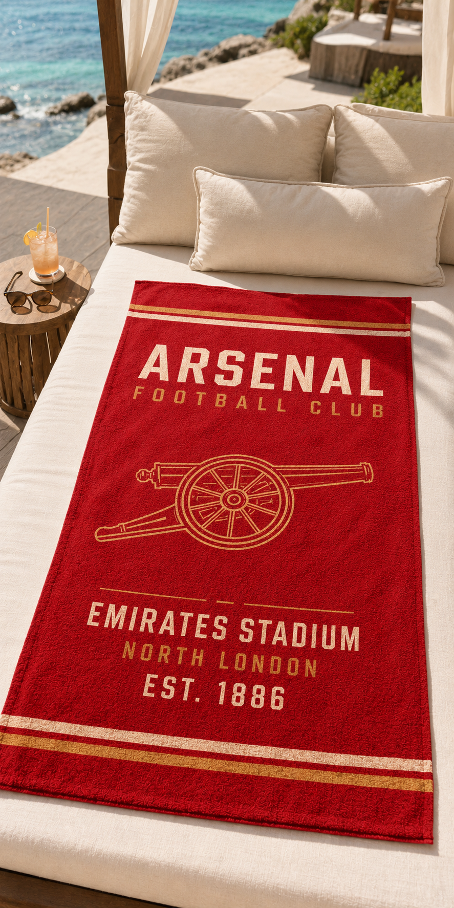 Arsenal Beach Towel