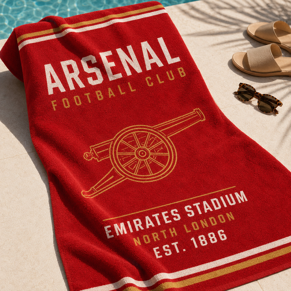 Arsenal Beach Towel