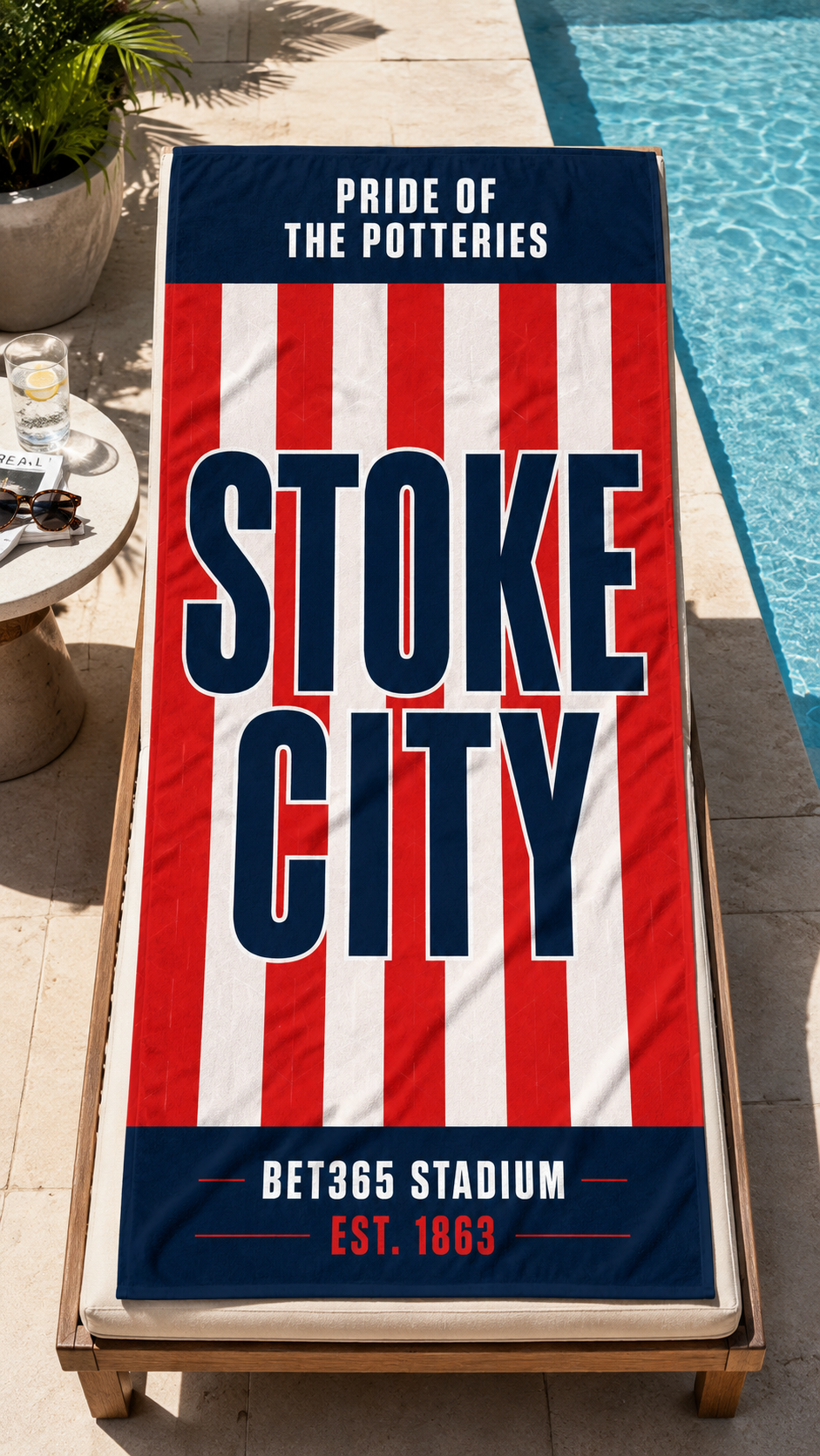Stoke City Beach Towel