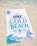 One Cold Beach - Princess Oversized Beach Towel